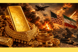 Gold Prices Today: Oil Tops 95 dollar, Gold Hits 2-Week High: War Fears, Not Inflation, Driving Gold's Rally